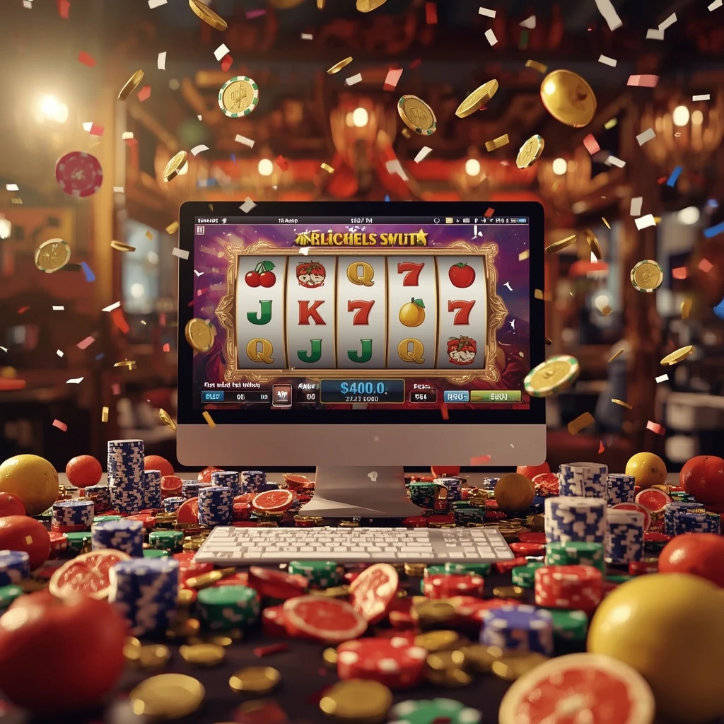 Machines à sous sur l'écran - LA FIESTA CASINO