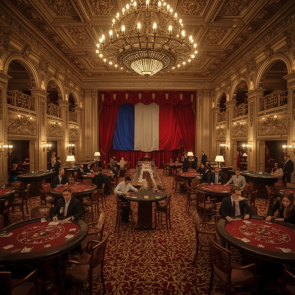 Le casino et le drapeau français - LA FIESTA CASINO